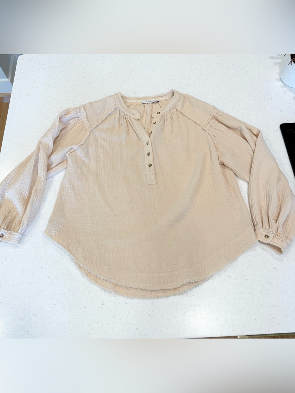New Lush Cotton Gauze Top